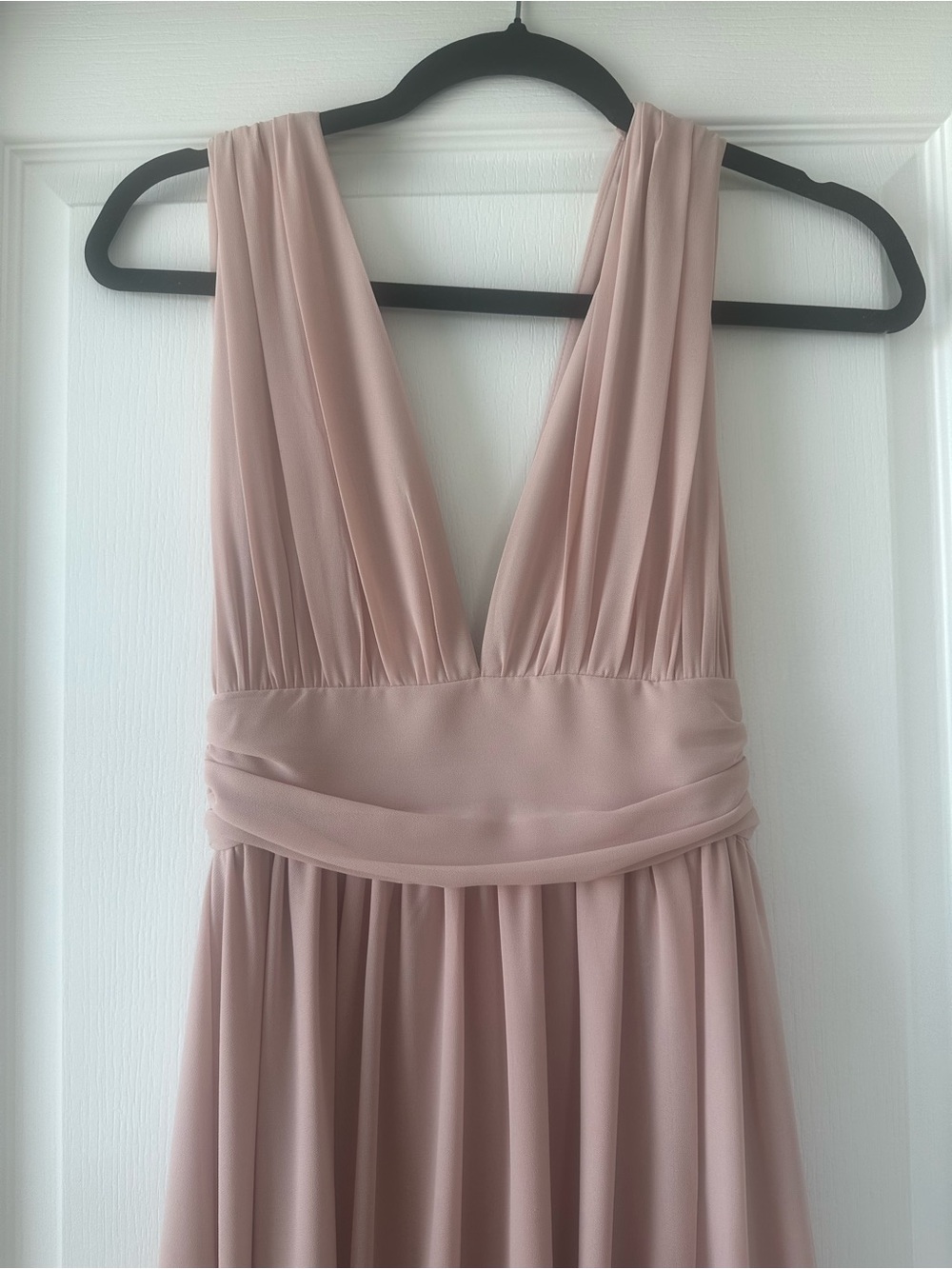 Lulus blush pink Heavenly Hues dress